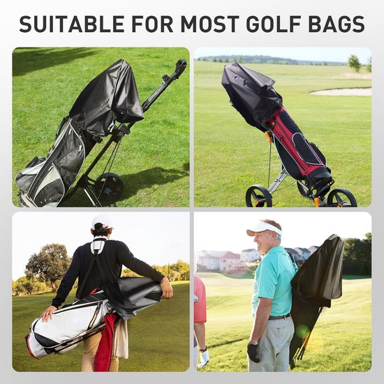 Waterdichte Regenhoes voor Golftas - Universele Bescherming voor Heren en Dames — afbeelding 4