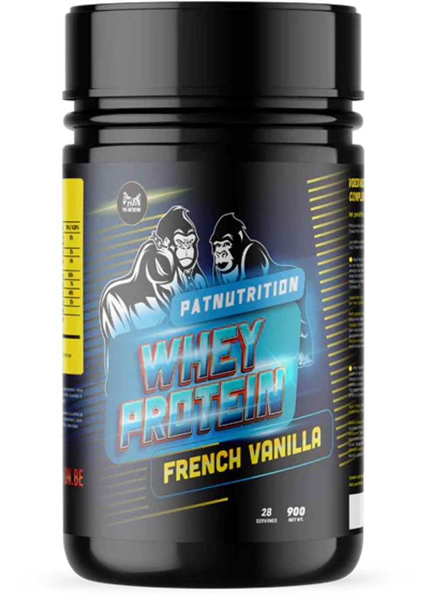PAT Nutrition Eiwitpoeder - Whey Protein (900 g) - French Vanilla