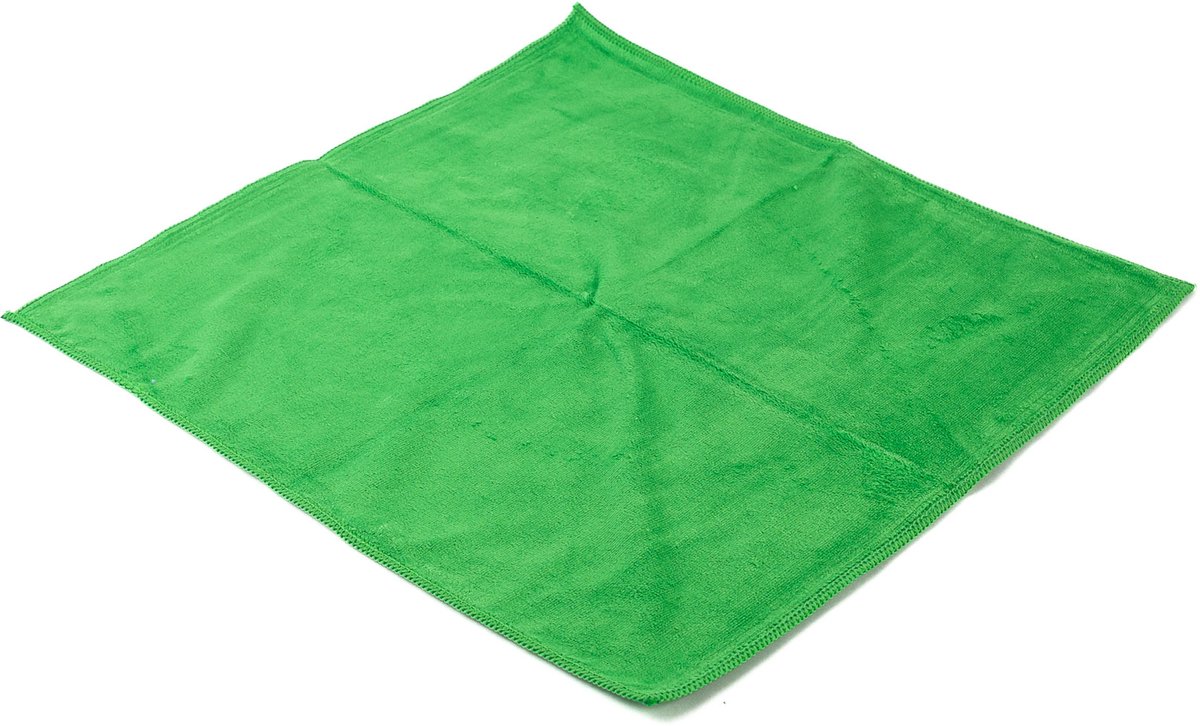 WREPAIR - Microvezel Schoonmaak Doekjes - 40x40cm - 450gr/m2 - Groen