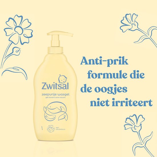 Zwitsal Zeepvrije Wasgel 400 ml - Bulkverpakking - 7 stuks van Zwitsal — afbeelding 4