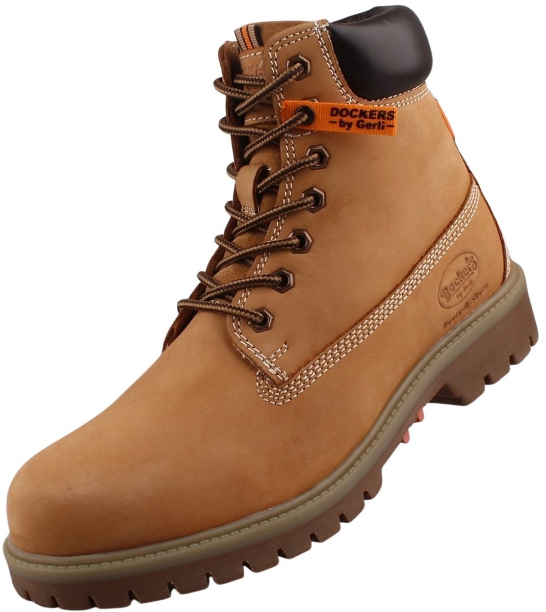 Dockers by Gerli herenlaarzen van gevoerd leer Geel (Golden Tan)