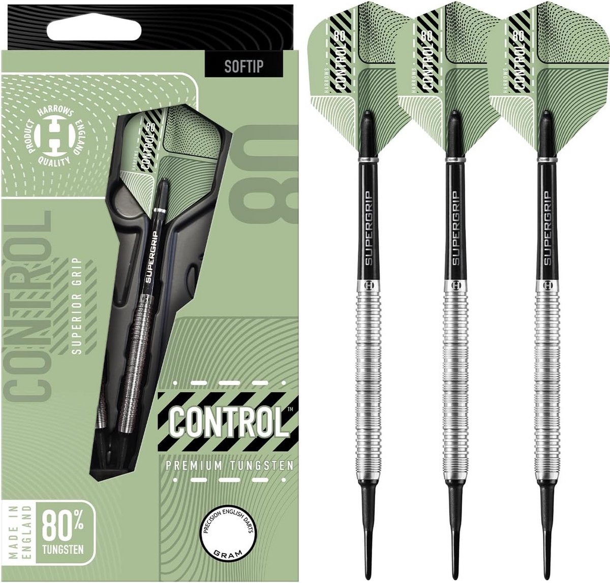 Soft Tip Dartpijlen 80% Tungsten - Nauwkeurige Controle en Balans - 18 Gram