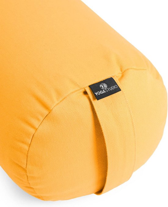 Biologische Boekweit Yogabolster met Afneembare, Wasbare Katoenen Hoes — afbeelding 2