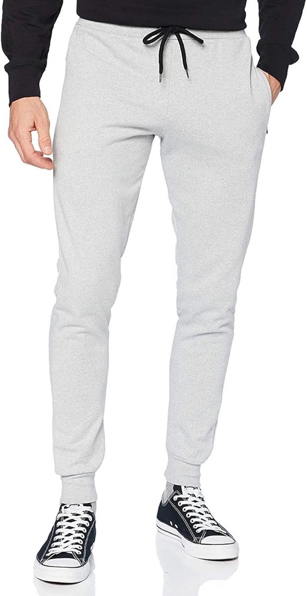 Heren Slim Fit Jogger Trainingsbroek Katoen