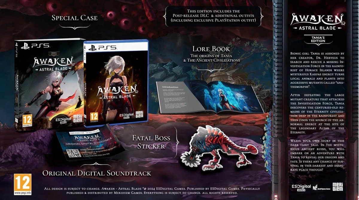 Awaken Astral Blade: Tania's Edition - PS5