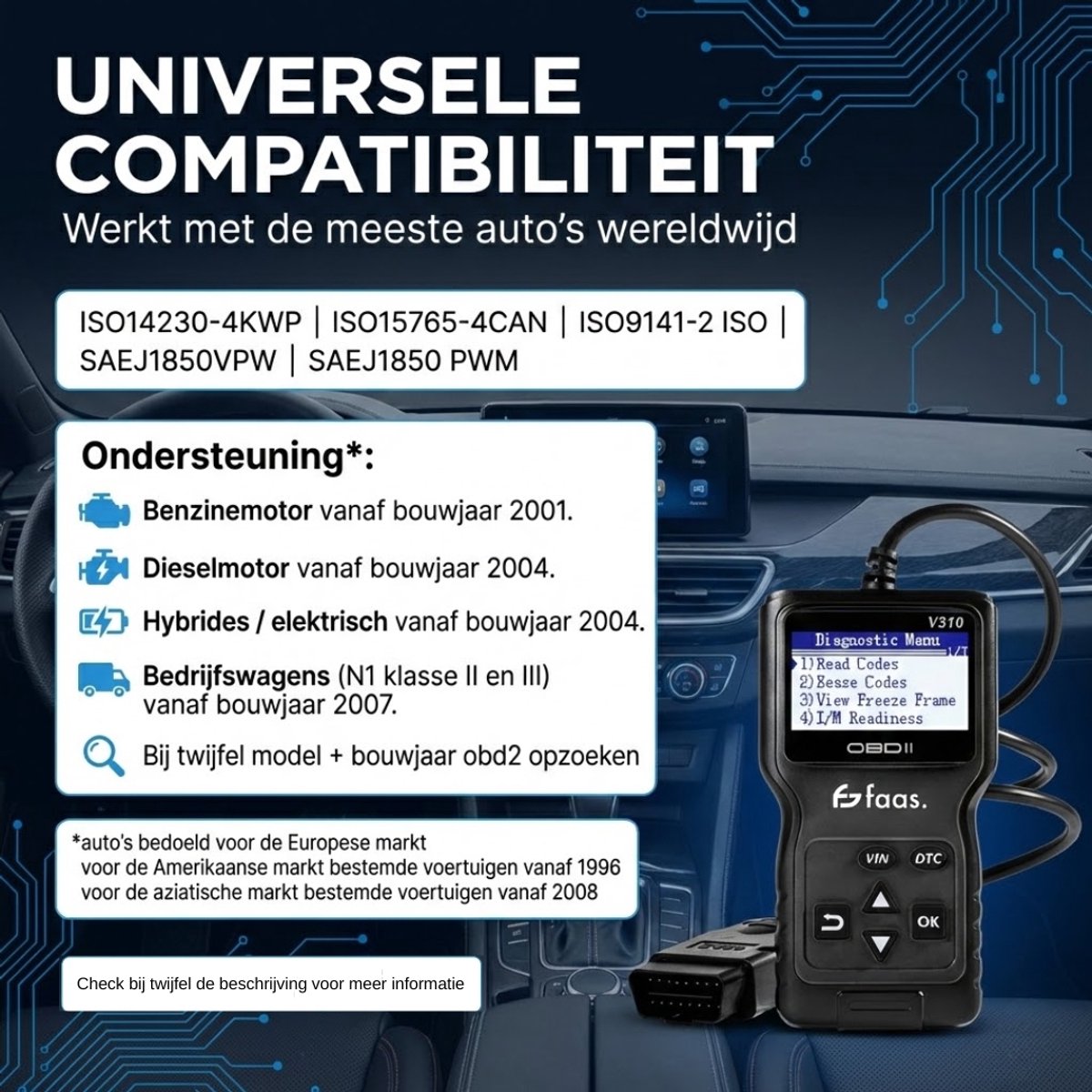 Faas OBD2 Scanner EOBD - Diagnosecomputer thumbnail 3