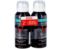 Vichy Homme Deo 48h Tolerance Aerosol duo - 2 x 100 ml