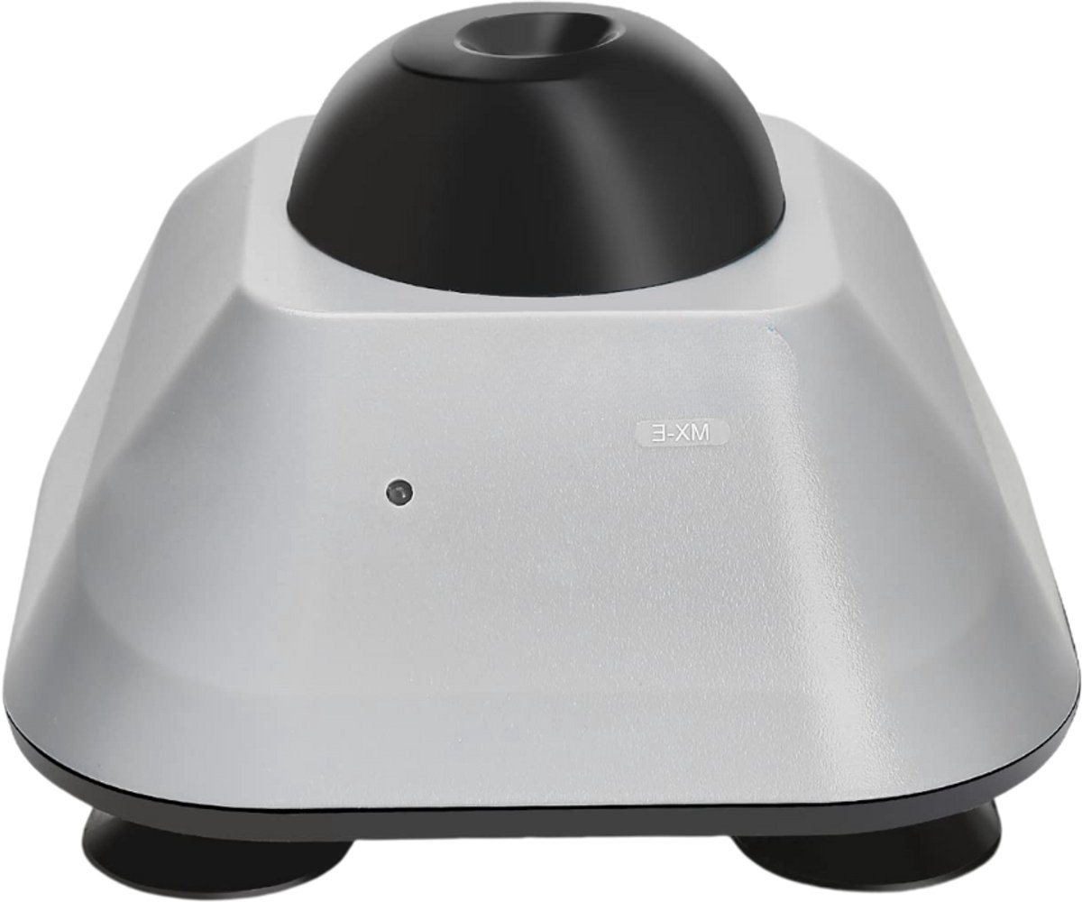 Aura® Mini Vortex Mixer - Laboratorium Mixer – Paint Shaker - Nagellak Schudder - Vortex Shaker - Incl. 120 Reageerbuisje – Paint Mixer - Grijs- 26cm X 19cm X 15cm; 1.27 kg