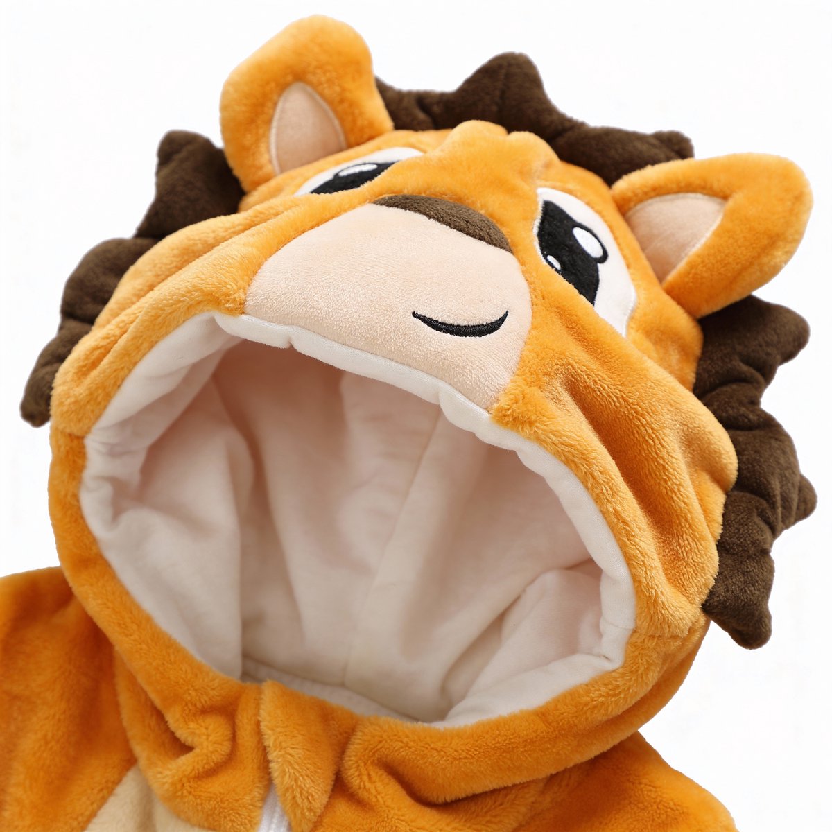 JAXY Baby Onesie - Carnavalskleding Kinderen - Verkleedkleren Jongen en Meisje - Verkleedkleding Kind - Romper - EU (label 90) - Lion — afbeelding 10