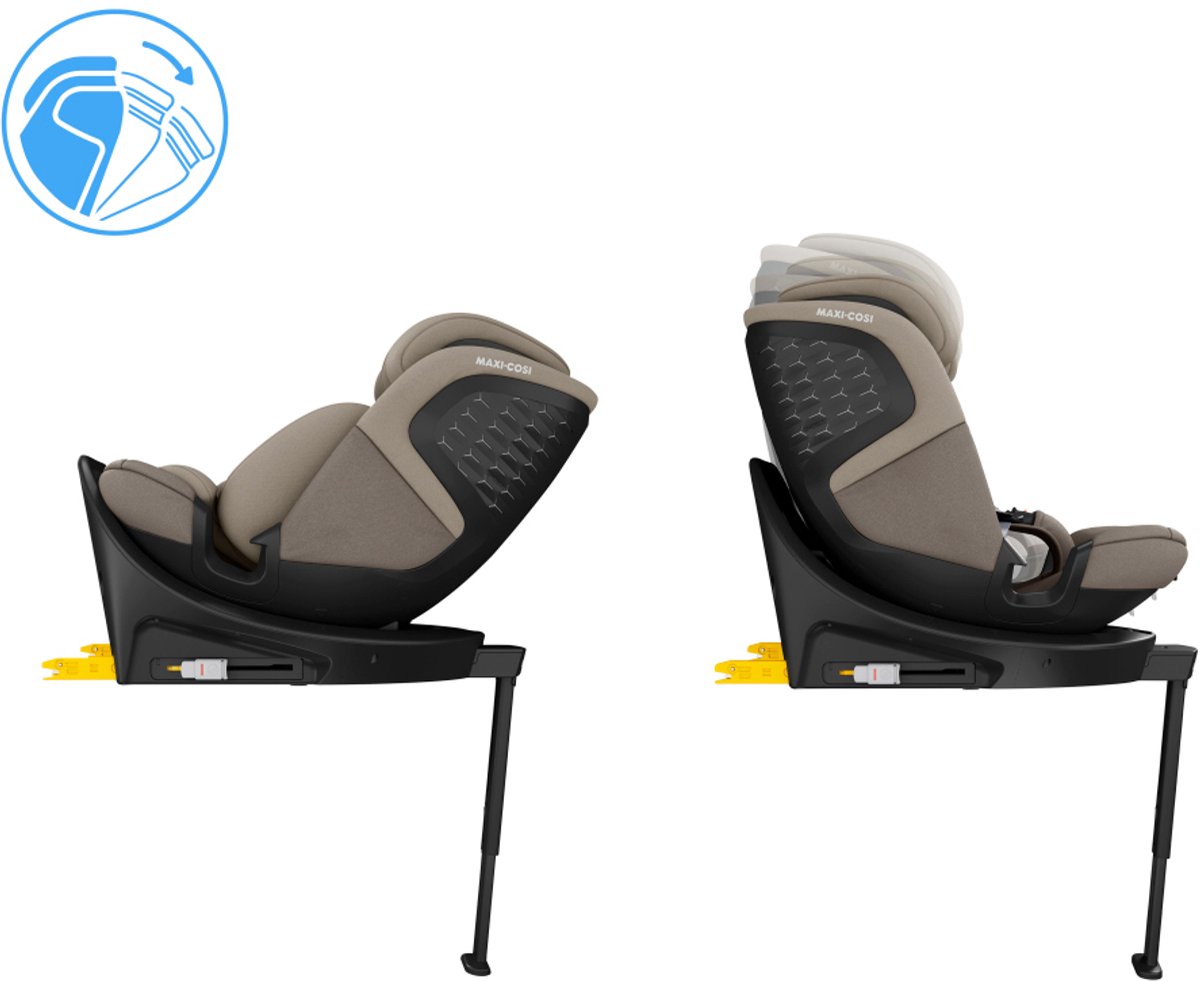 Maxi-Cosi Emerald 360 S i-Size - Autostoel - Tonal Truffle - Vanaf de geboorte tot 12 jaar – foto 8