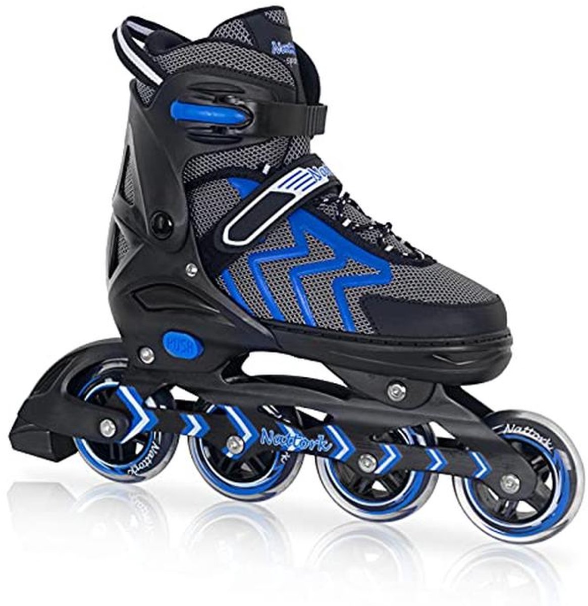 Verstelbare Rolschaatsen voor Volwassenen en Kinderen - Perfect voor Beginners - Indoor & Outdoor Inline Skates