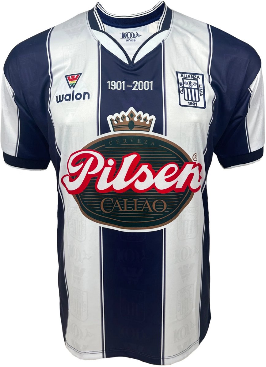 Alianza Lima Retro Special Edition Shirt - Peru Voetbalshirt - Alianza Lima - Walon - Maat XXL - Globalsoccershop