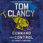 Boekomslag van 'Command and Control' door Marc Cameron, met een helikopter op een radarachtergrond. Titel: Tom Clancy Command and Control.