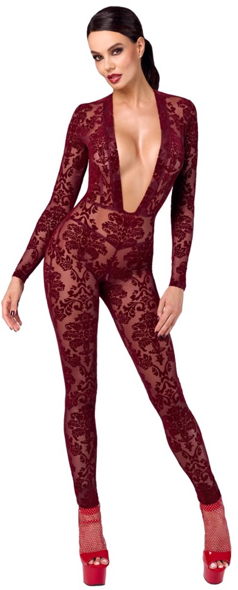 Noir Jumpsuit Rood L