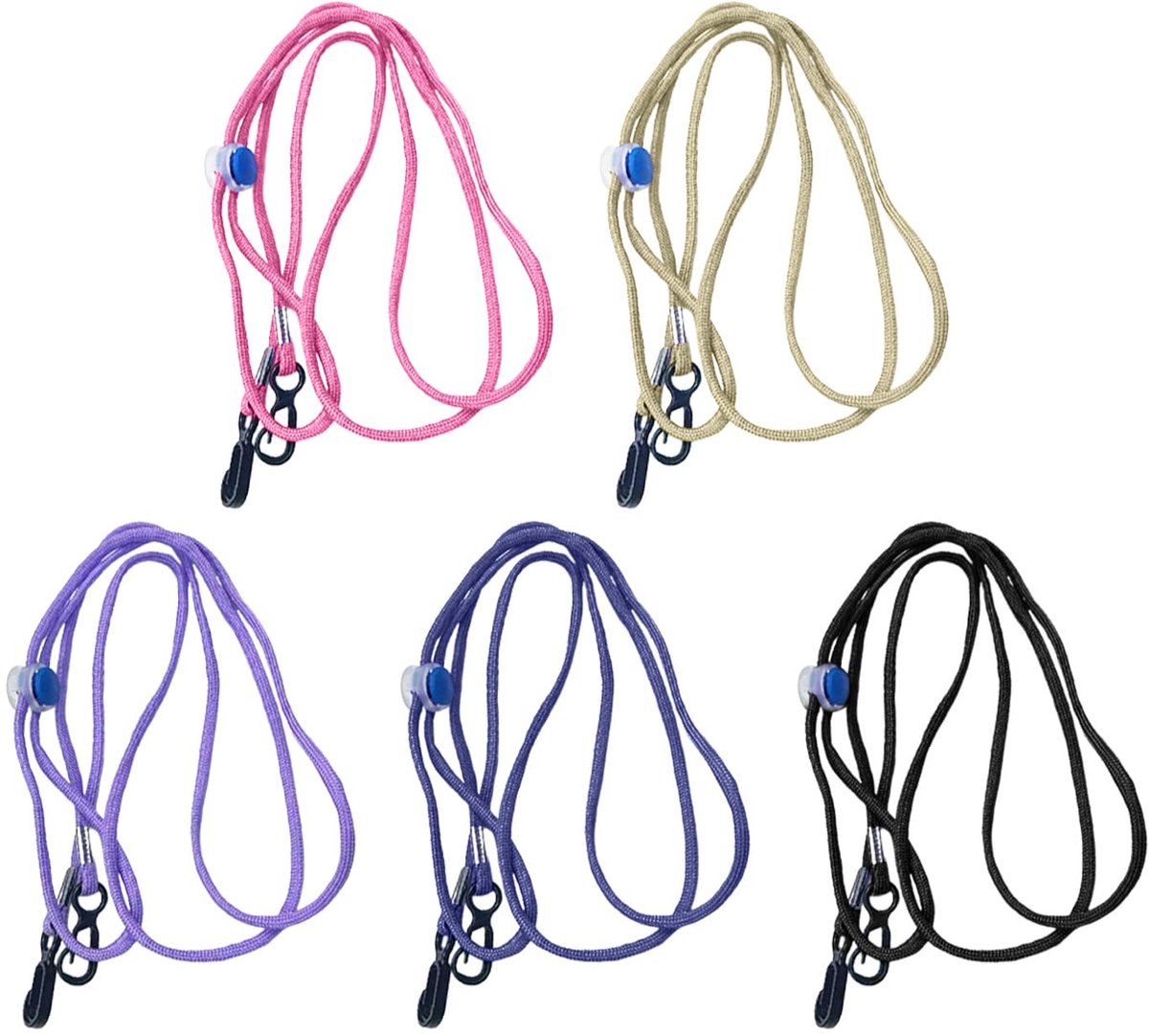 Kraftverdia Skihandschoenen Leash 5 Handschoenkoorden Clips Wanten Koord 5 Stuks