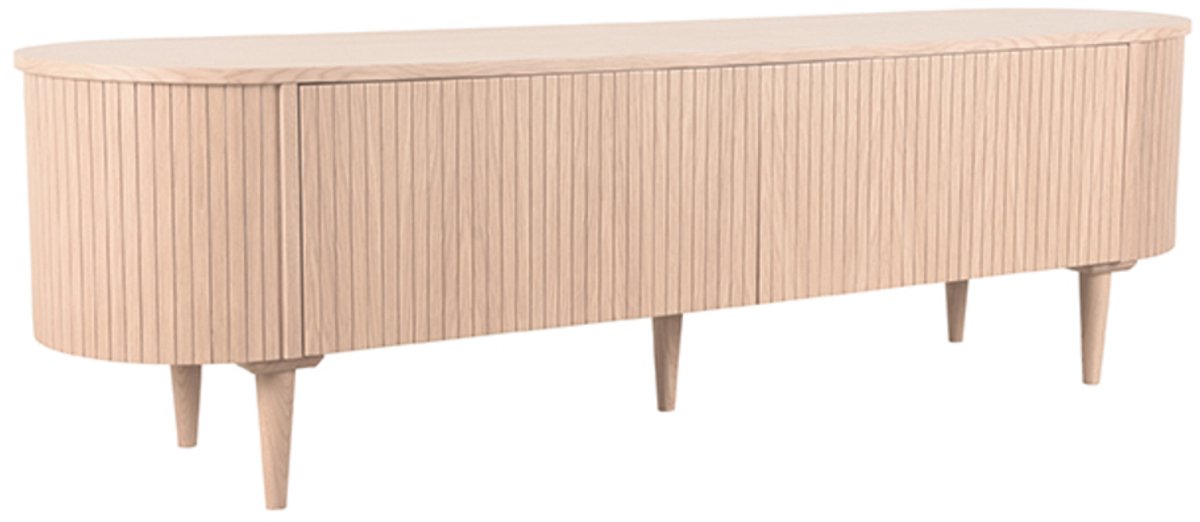 LABEL51 Oliva Tv-Meubels - Naturel - Eiken - 180 cm