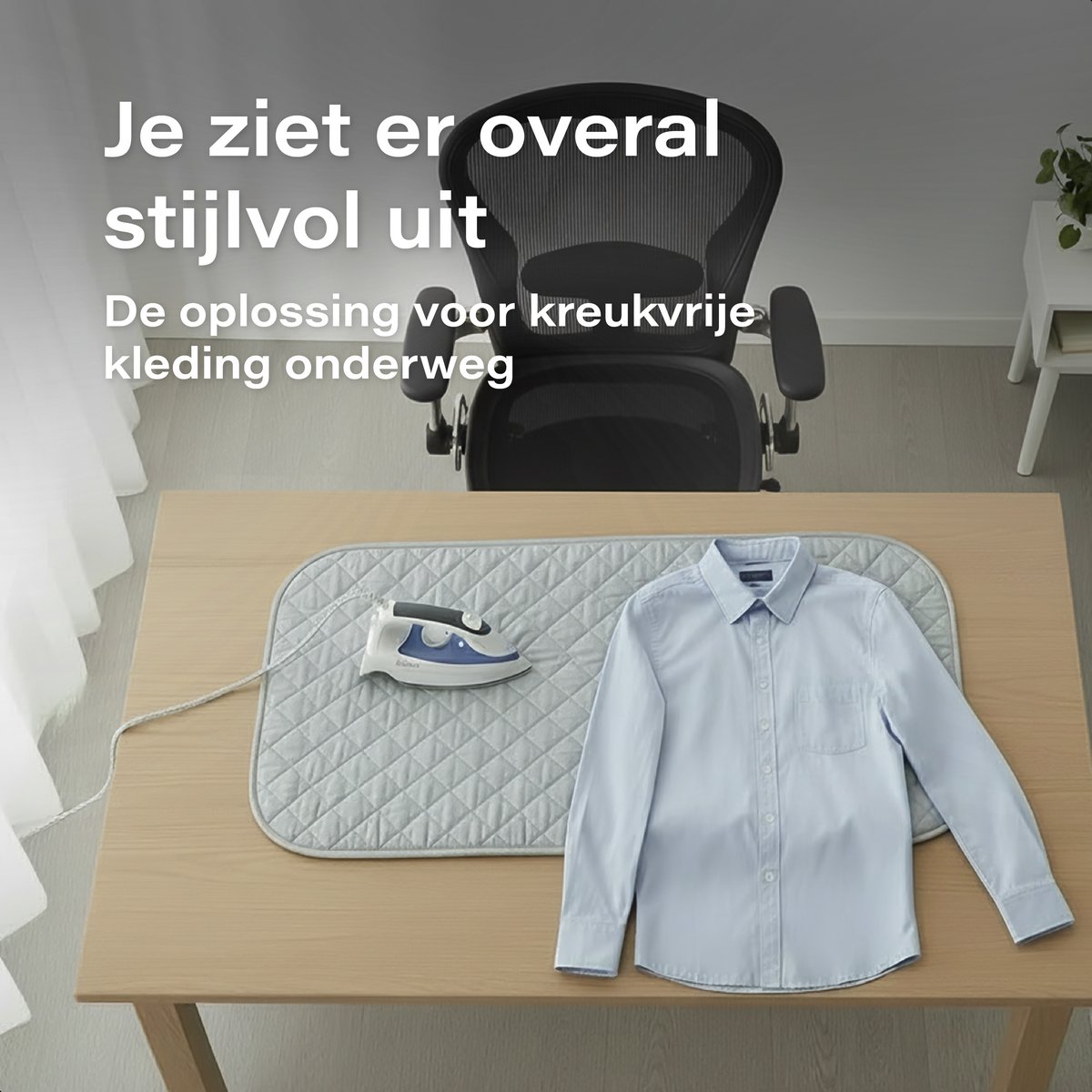 Wollen Strijkmat, 1,3 Cm Dikke Vochtabsorberende Vilten Strijkmat voor Borduurtapijt