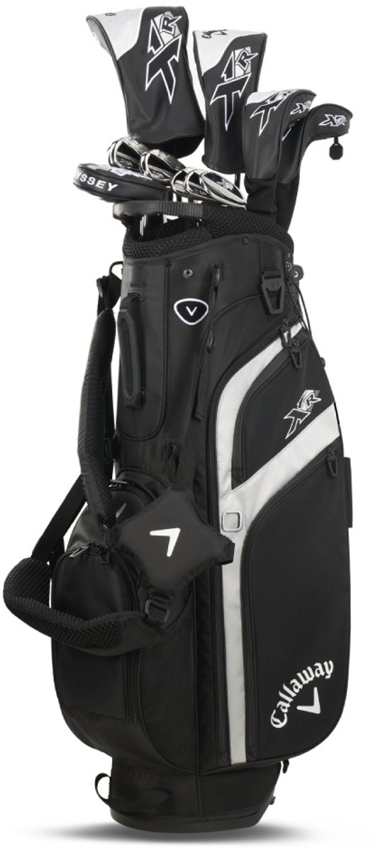 Callaway XR 26 - Heren Golfset | Standbag (graphite shaft) | Zwart Zilver