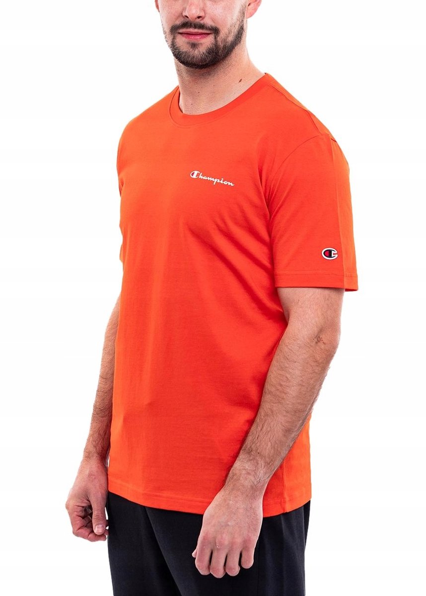 Champion Sportshirt Heren - Oranje - Katoen