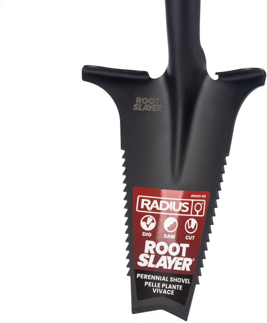 Root Slayer Spade massive 110 cm - Pro model - Ultrascherpe stalen tanden - Lichtgewicht van Merkloos	 — afbeelding 5