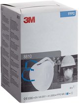 3M Aura 9322 Gen 3 FFP2 NR D stofmasker met uitademventiel (10 stuks