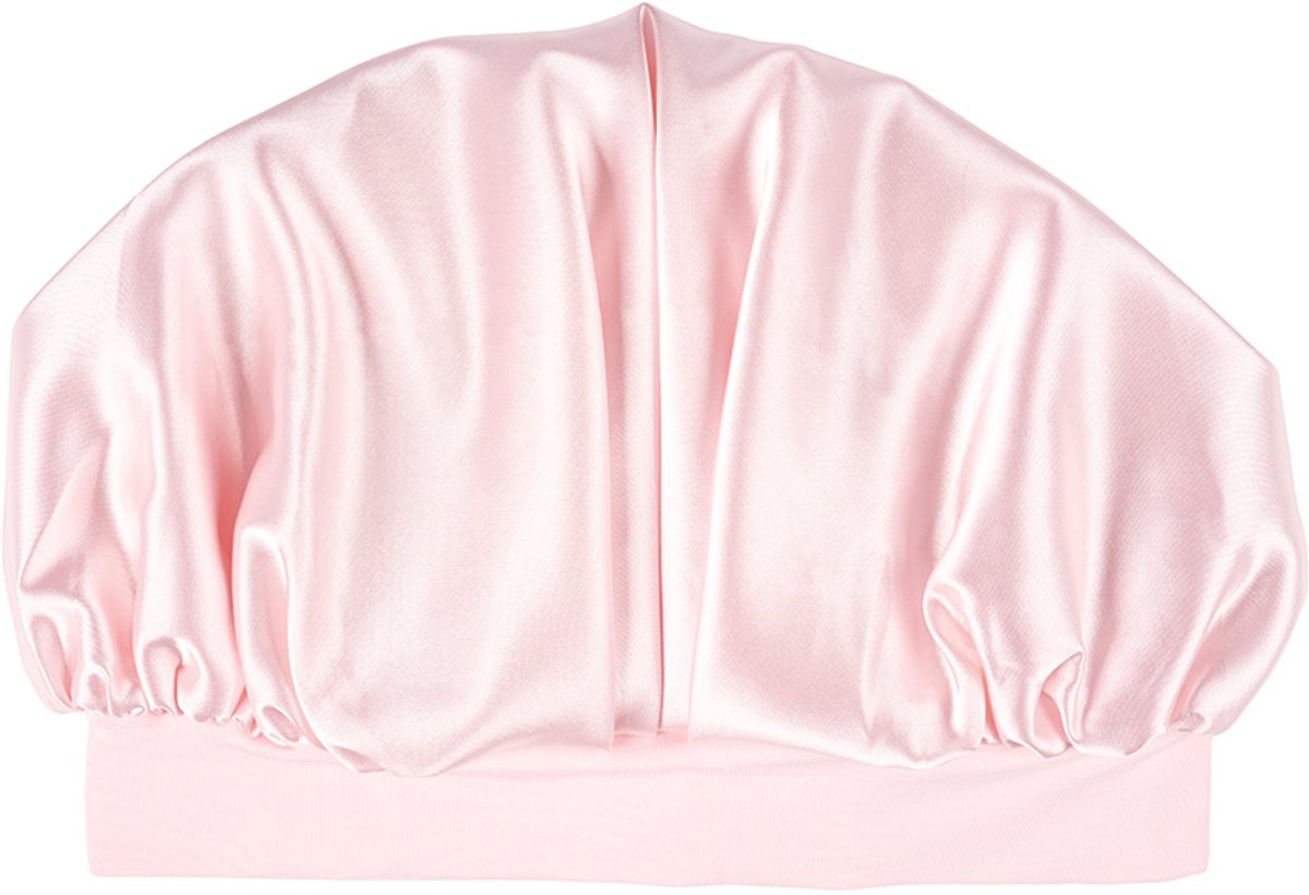 Beauty Pillow® Satin Bonnet - Pink (verstelbaar)
