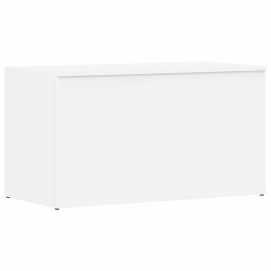 VDXL Opbergkist 84x42x46 cm bewerkt hout wit