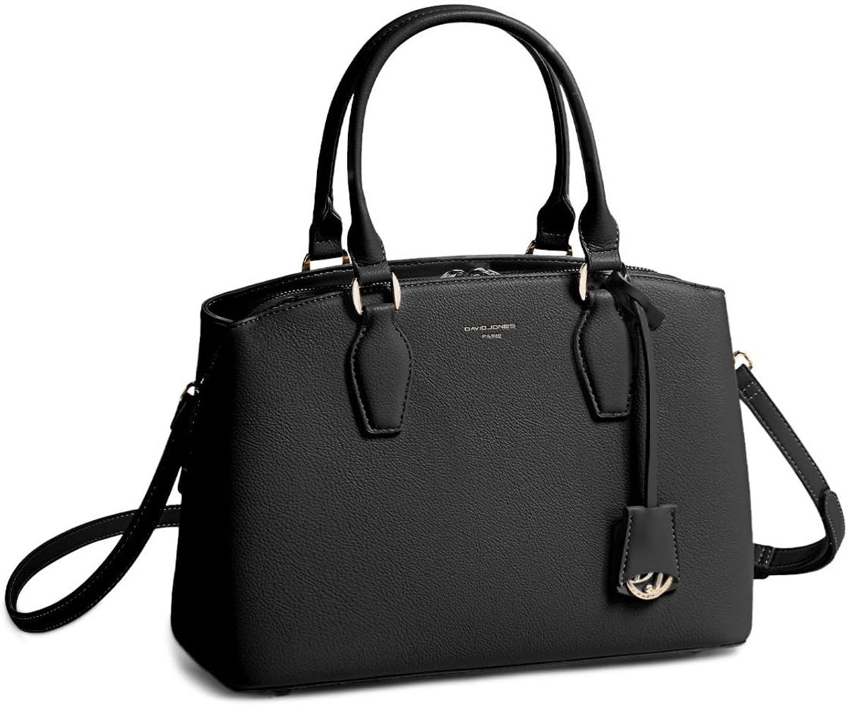 Dames Handtas PU Leer Grote Winkel Bag Met Schouderriem & 3 Vakken
