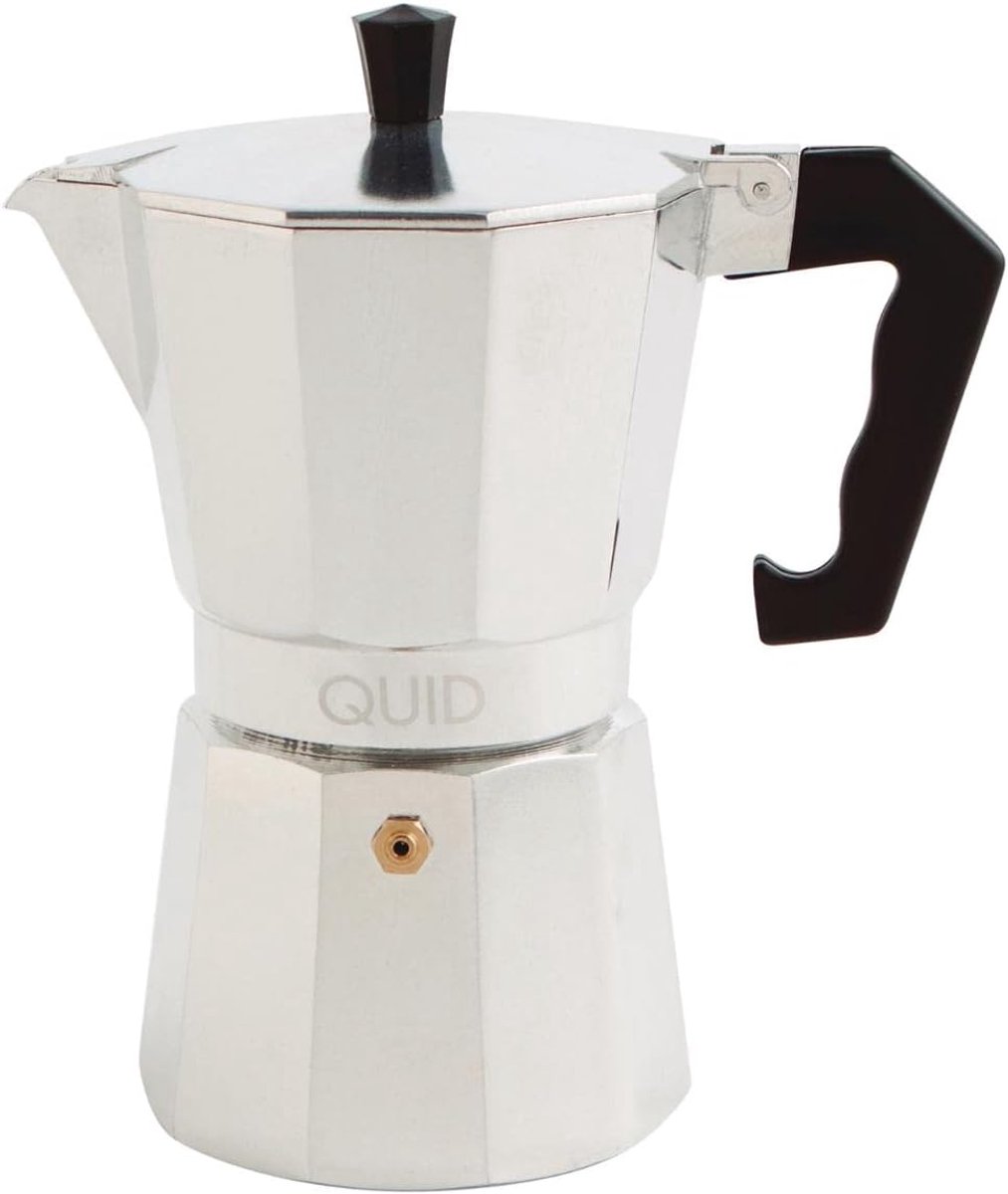 Aluminium Koffiezetapparaat voor 1 Kop Grijs