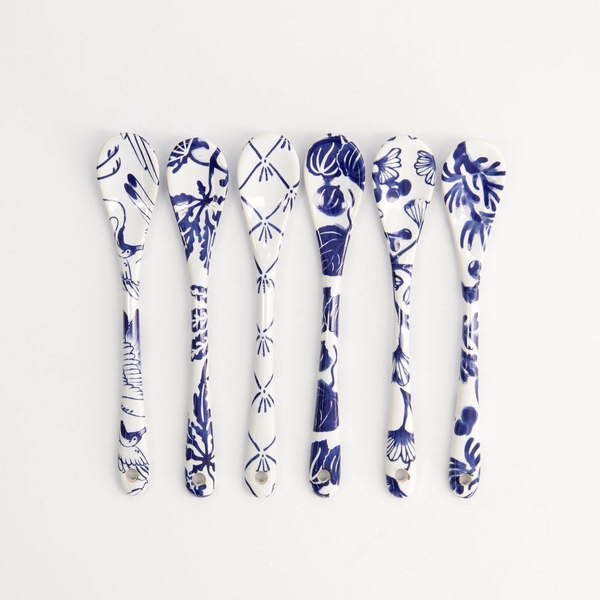 Tokyo Design Studio - Flora Japonica Spoon Set 6pcs 13cm