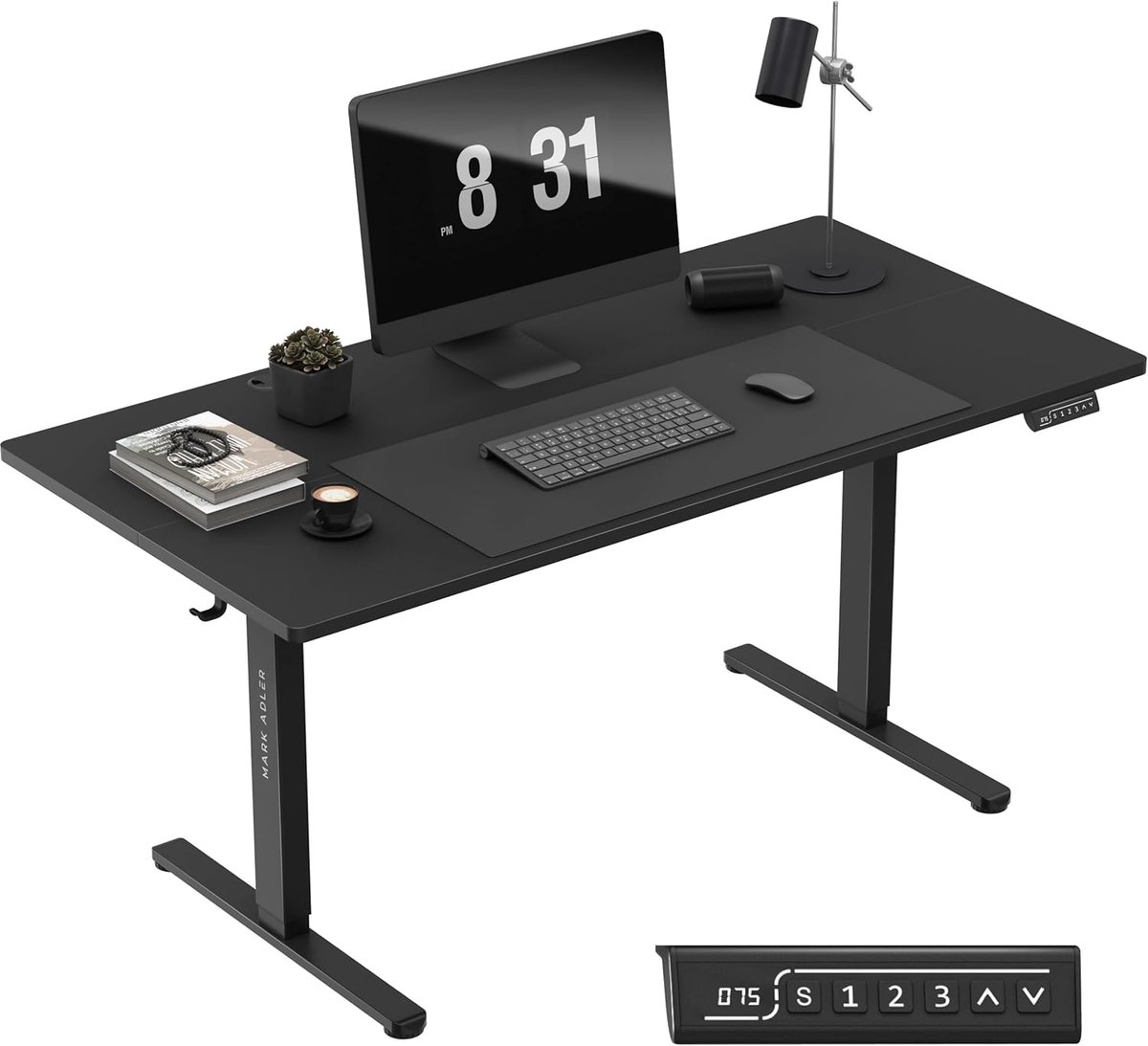 Elektrisch In Hoogte Verstelbaar Bureau 160x80 cm met 3 Geheugenstanden