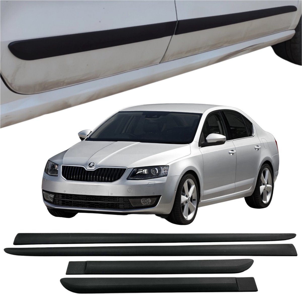 Universele deurbeschermstrips voor Skoda Octavia 2013-2020
