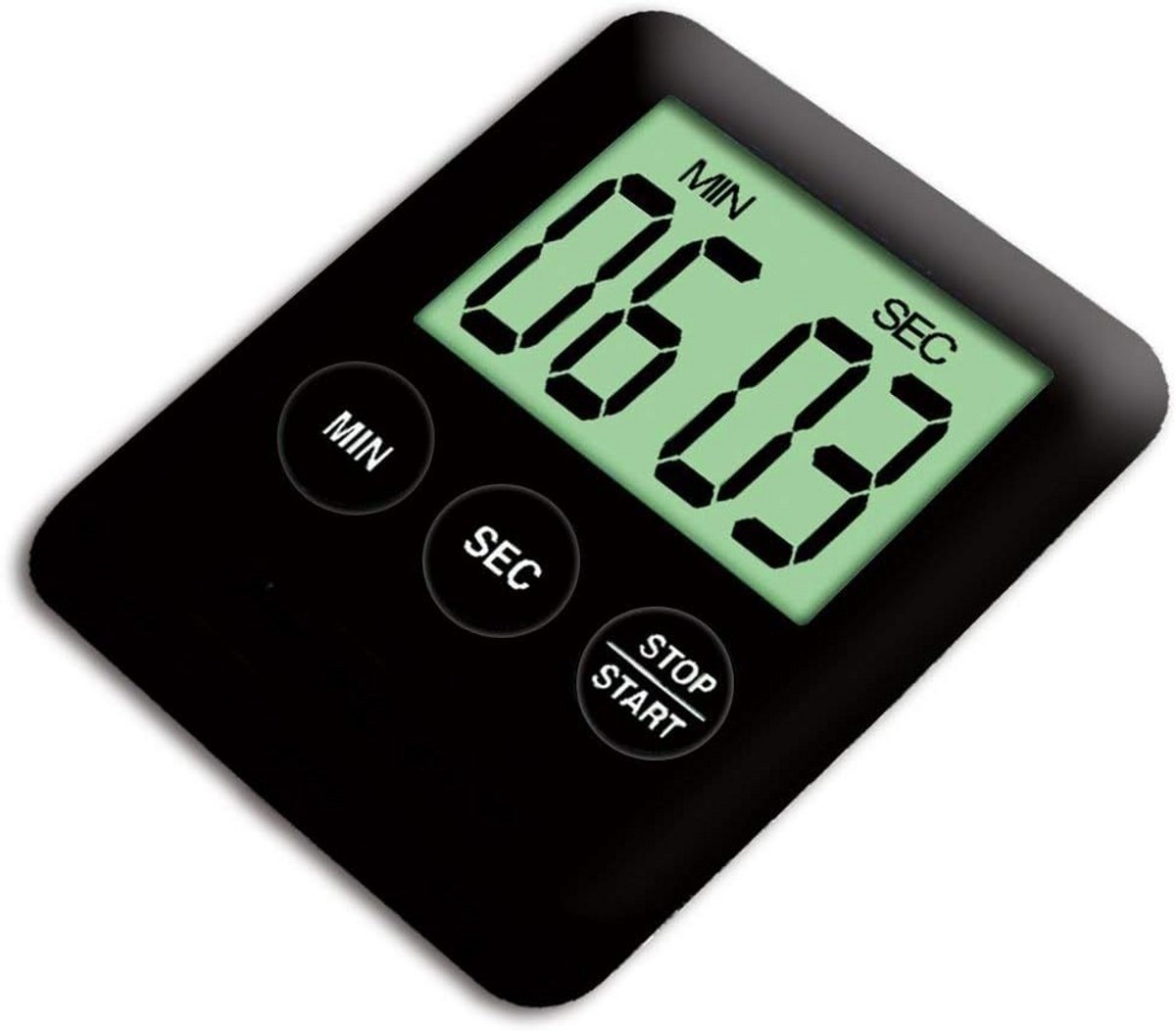 Digitale Keukenwekker met Timer en Magnetische Achterkant