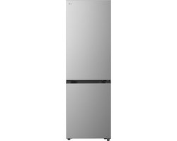 LG GBBSJ1CCPY - Koel-vriescombinatie 333L - Energieklasse C - Zilver - Fresh Converter+ voor ieder soort vlees, fruit of groente - Door Cooling+ waardoor dranken en etenswaren langer vers blijven - Zero Clearance voor iedere keuken