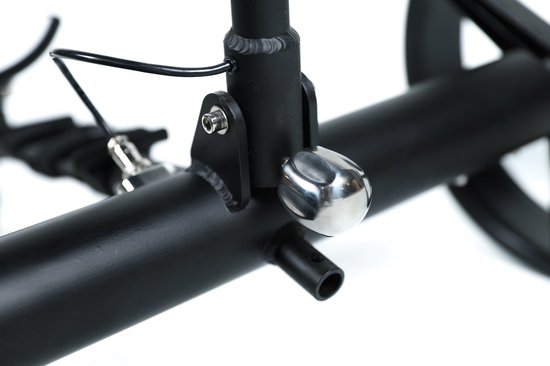 Golfted - Elektrische golftrolley - GT-AR ALUMINIUM BLACK Elektrische golftrolley met AFSTANDBEDIENING en inclusief 12 accessoires (opvouwbaar) van Golfted — afbeelding 3
