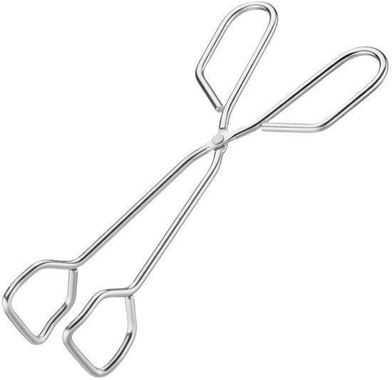 GEFU Grilltang - RVS - 24 cm - Zilver