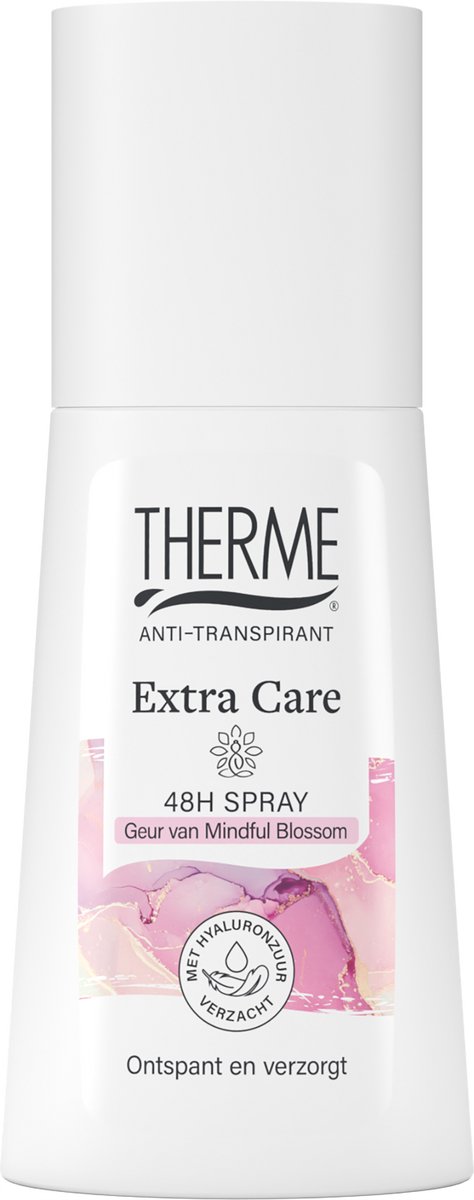 Therme Deodorant Spray Extra Care Mindful Blossom - 6 x 75 ml - Voordeelverpakking