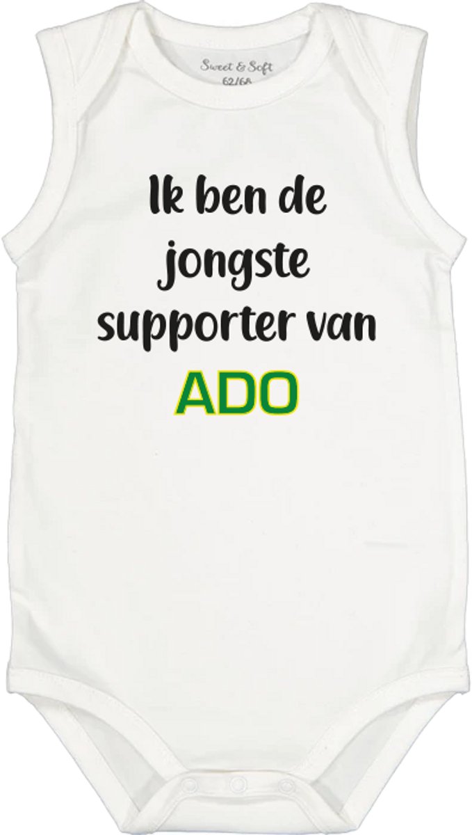 Rompertje jongste supporter van Ado