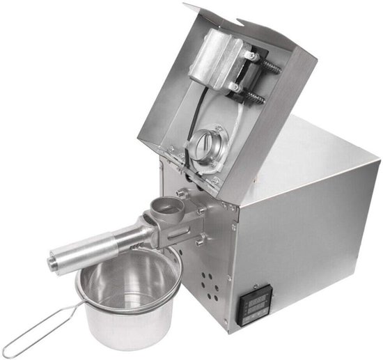 CLVP® Oliepers Machine - Koude Pers -Zilver van Merkloos — afbeelding 2
