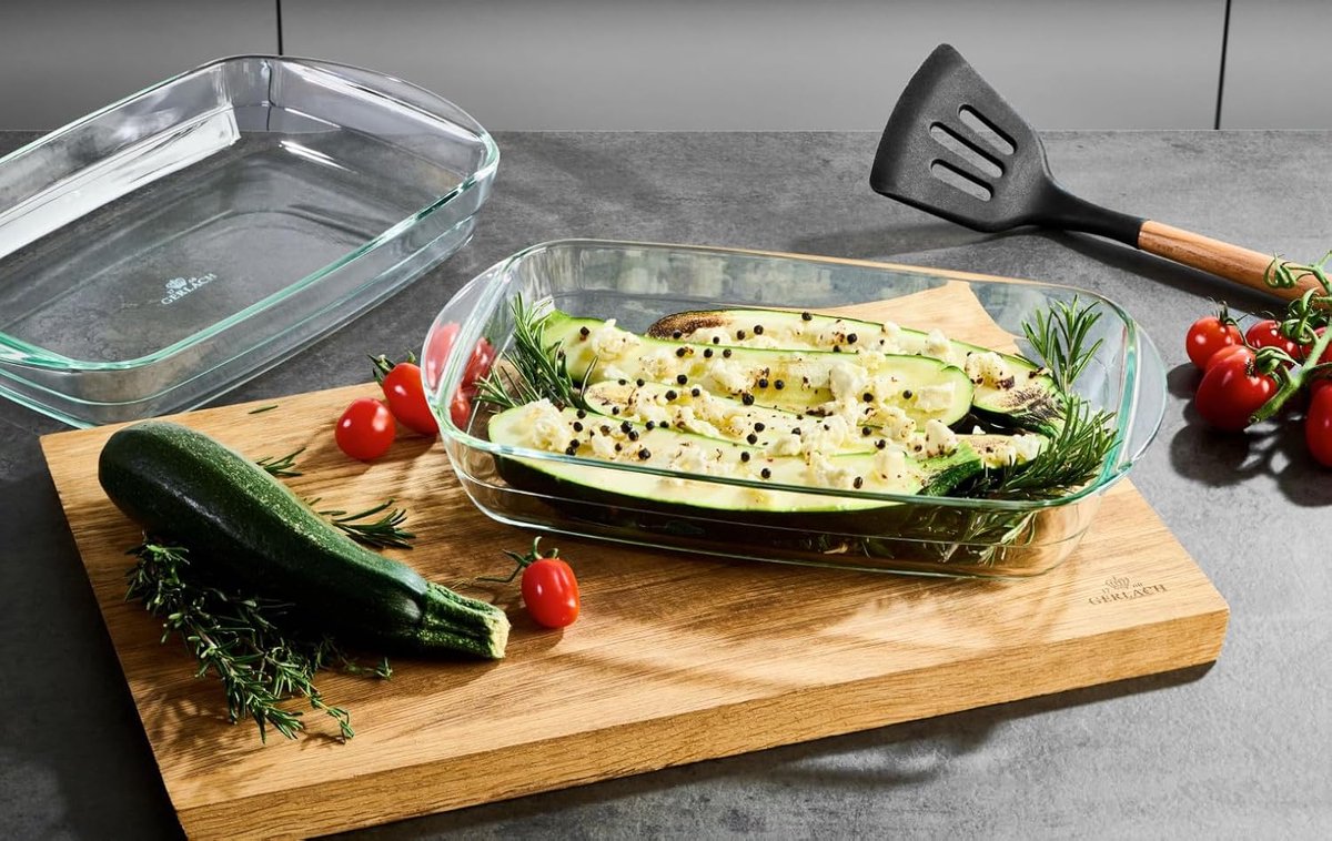 Hittebestendige Borosilicaatglas Ovenschaal Rechthoekig - Oven & Vriesbestendig