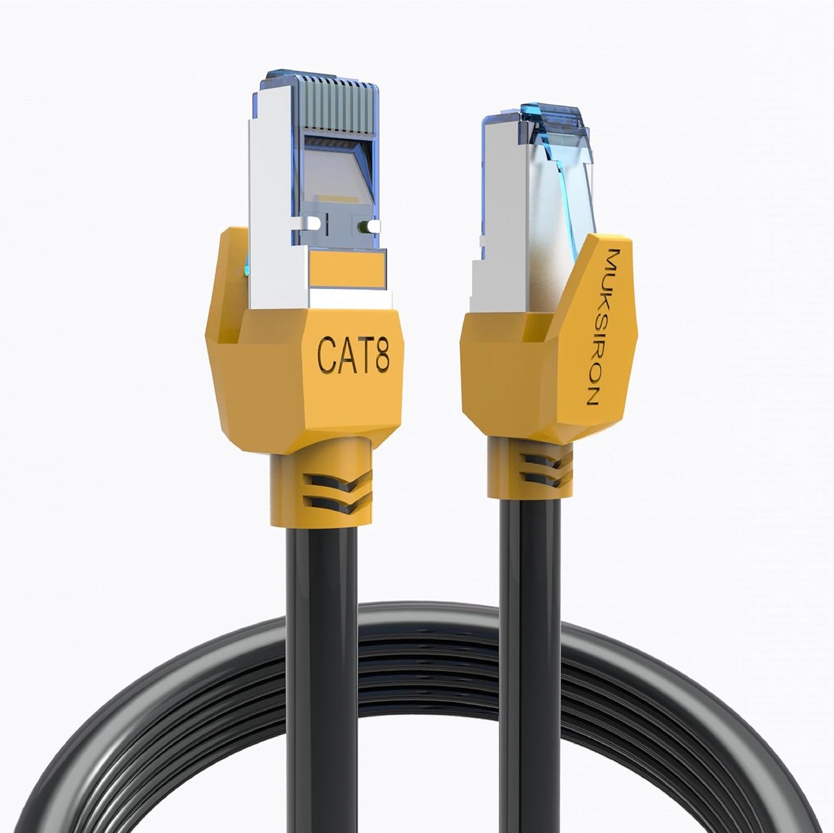 Cat 8 Ethernet Kabel 45 meter Hoge Snelheid 40 Gbps voor Binnen en Buiten