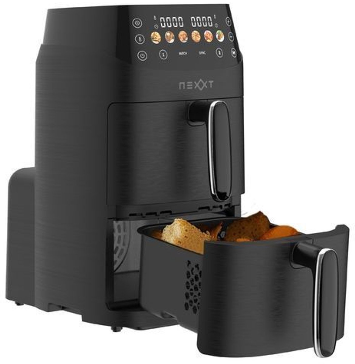 Nexxt Double Stack Airfryer - 2,5L + 2,5L