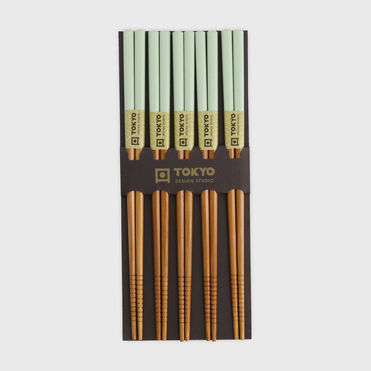 Tokyo Design Studio - Eetstokjes - Mint - 5 Paar