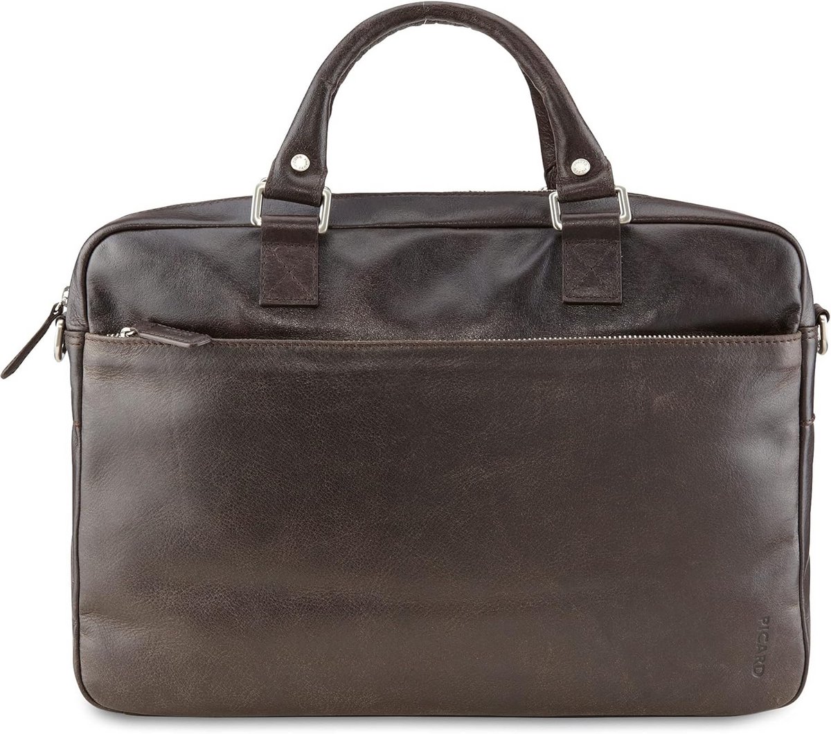 Dames laptoptas handbagage leer vintage look
