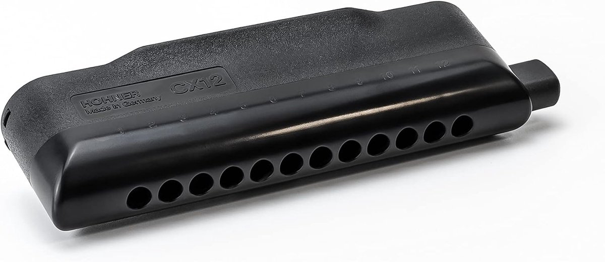 Diatonische Mondharmonica in Bes (Bb) - 12 Kanalen, 48 Tonen - Ergonomisch Ontwerp