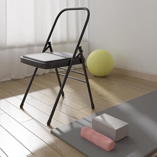 Versterkte Metalen Yogastoel voor Iyengar Yoga en Thuistraining — afbeelding 2
