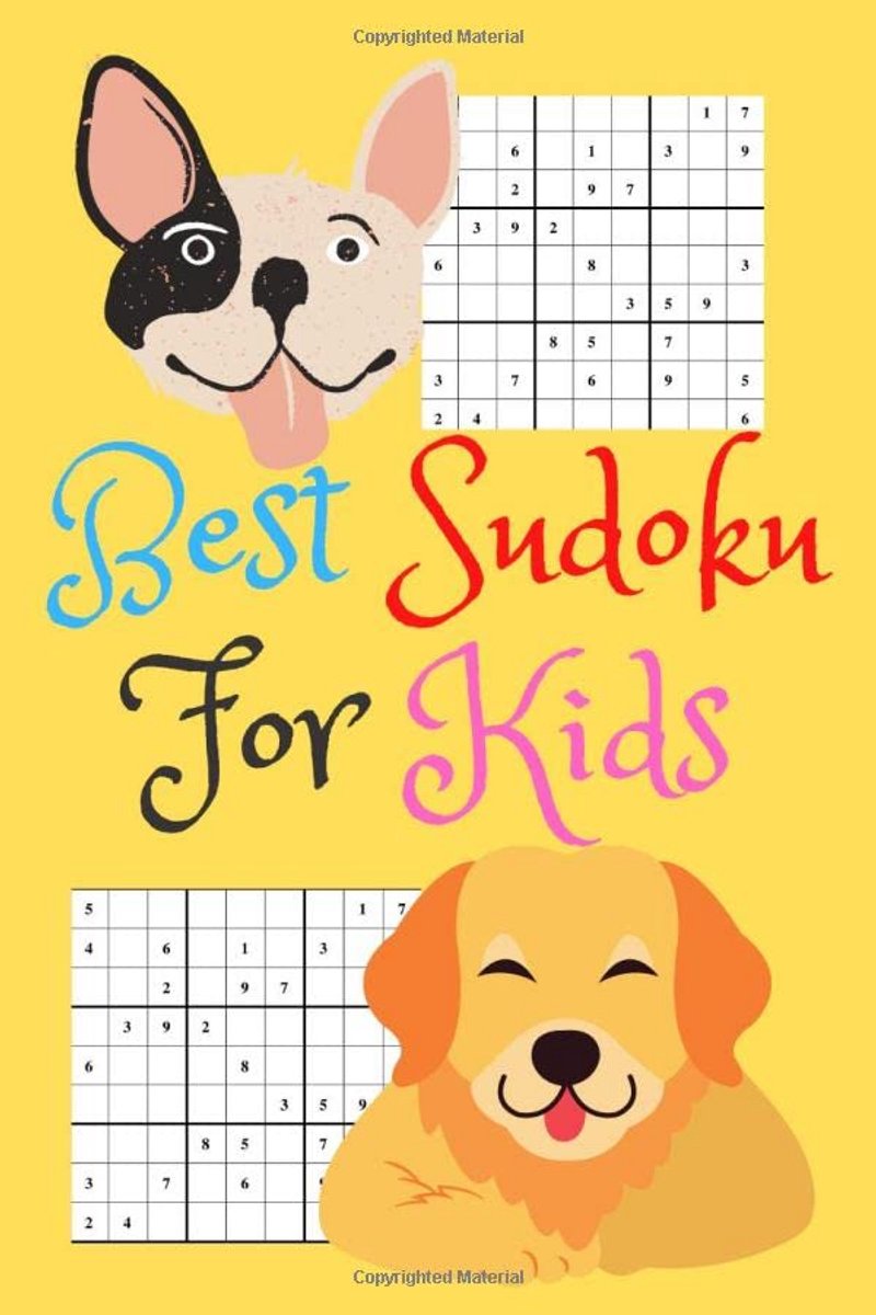 Eenvoudige Sudoku Puzzels voor Kinderen (Leeftijd 4-8 Jaar) - 50 Beginner Oefeningen