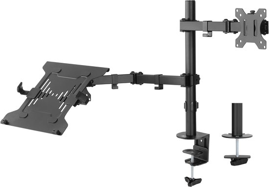 ACT AC8305 Monitorarm 1 Scherm met Laptoparm