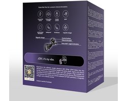 JOVI - Dual Couples Ring Stimulator - Black
