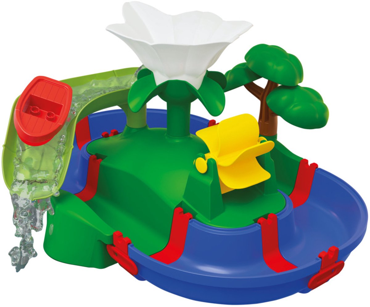 Aquaplay - Badspeelgoed - Sploshy Eiland - Waterval en waterbaan